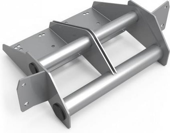 RSeat N1 Buttkicker Mount Upgrade Kit - Zilver