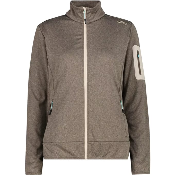 Jacquard fleece dubbele tricot vrouw CMP