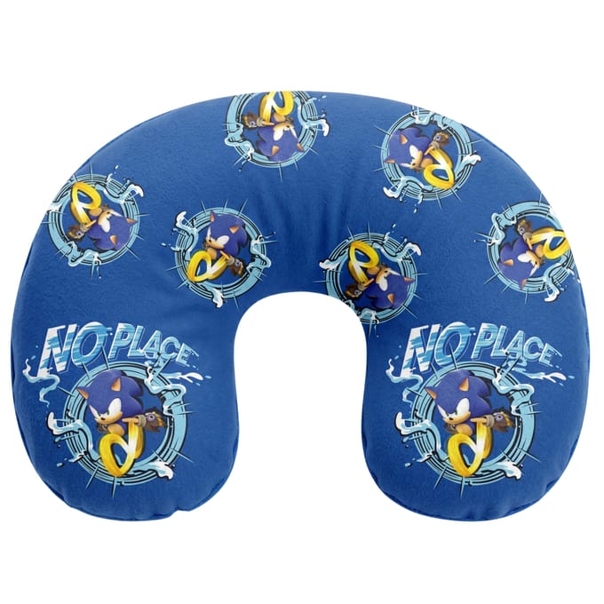 Sonic nekkussen blauw - one size