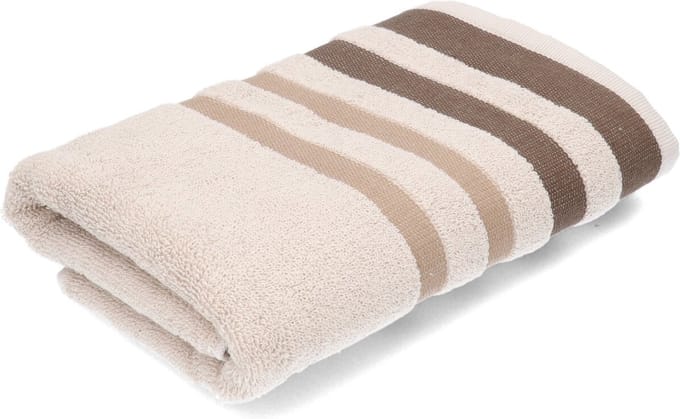 Lasa Home | Badhanddoek Plain Zand 50x100 cm