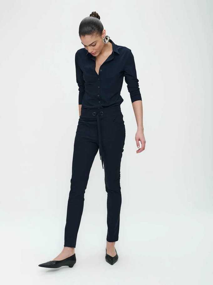 Pants Idris Technical Jersey | Blue - Blue / M