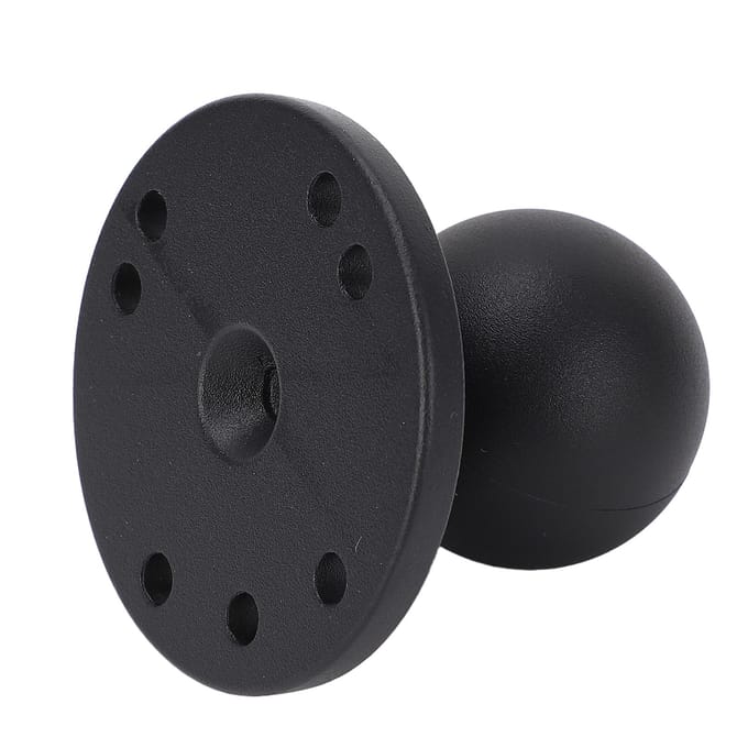 1,5 inch kogelmontage met aluminiumlegering AMPS-gaten ronde plaat voor RAM-montages C-maat kogel dubbel