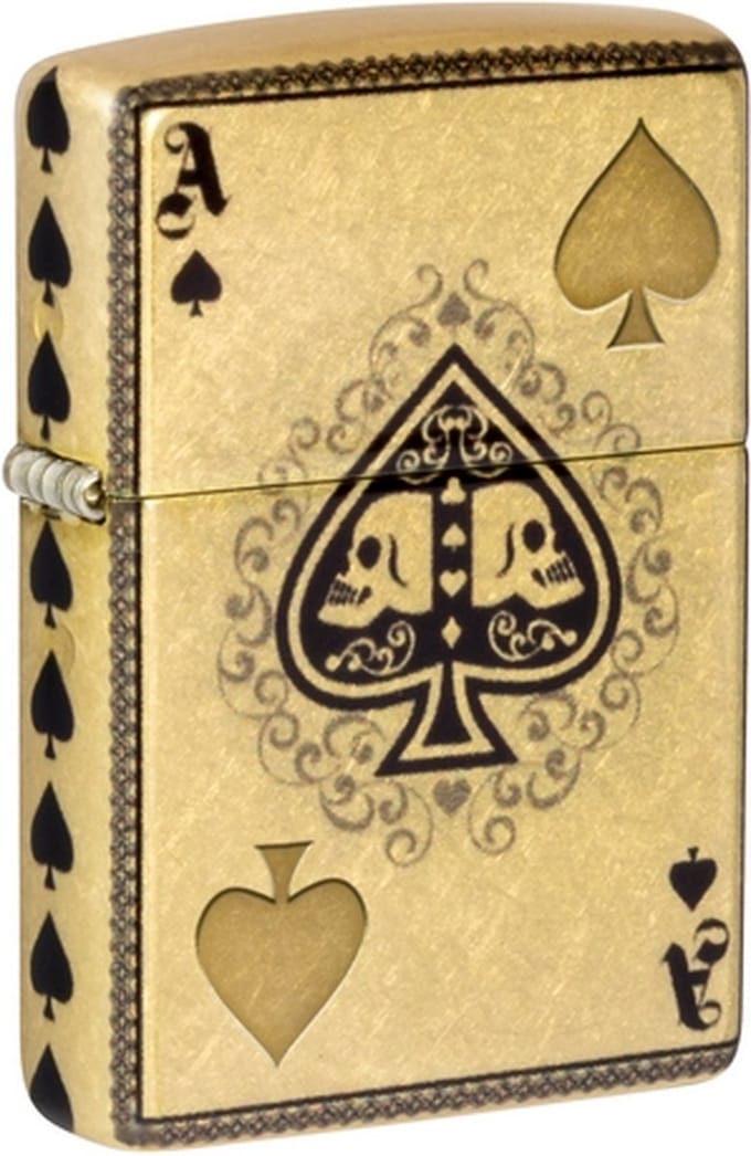 Aansteker - Zippo Ace of Spades Design