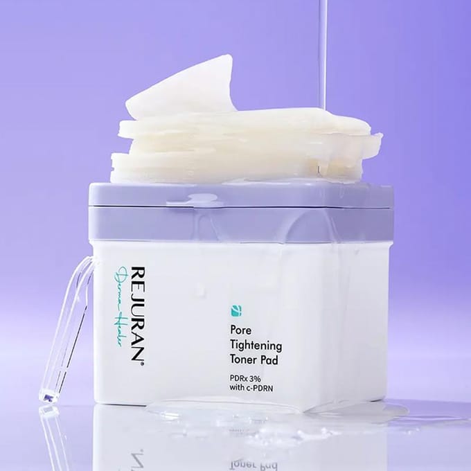 REJURAN Derma Healer Poriënverkleinende Toner Pads 220ml white