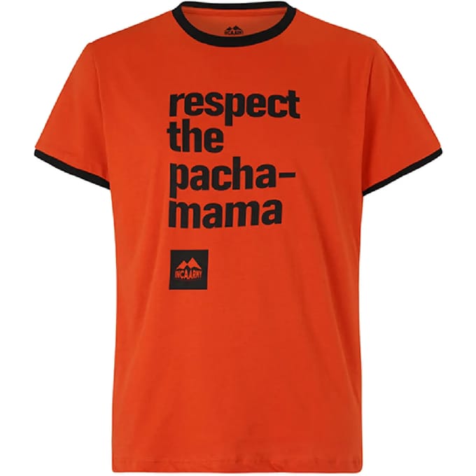 T-shirt van biologisch katoen Inca Army Pacha 180