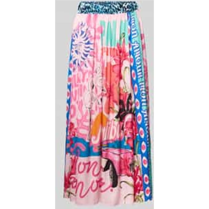 Midirok van viscose met elastische band