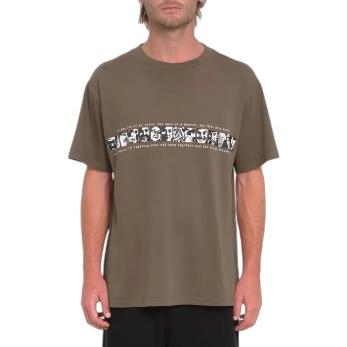 Volcom Skate Vitals Remy 2 T-Shirt bruin