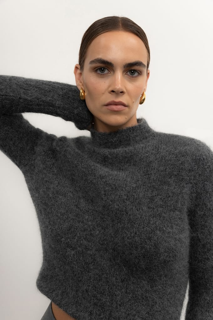 VIVEH Linden Anthracite Taglia: 48 | Maglioni a maglia Outlet | Donna