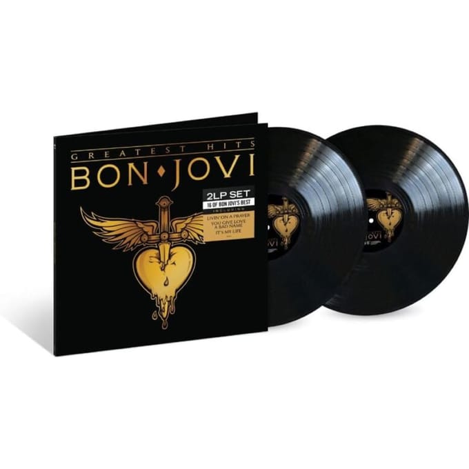 Bon Jovi LP - Greatest hits - voor Geen - standaard