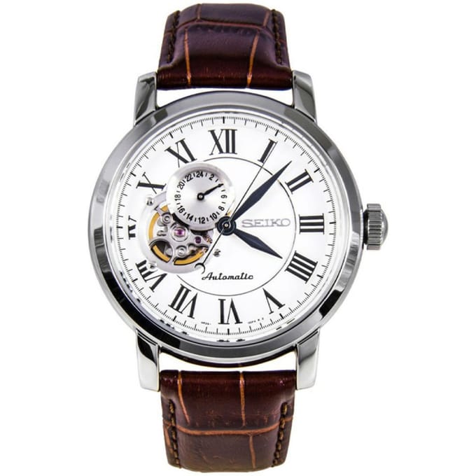 Seiko klassieke open heart automatic 41mm Staal | SSA231K1