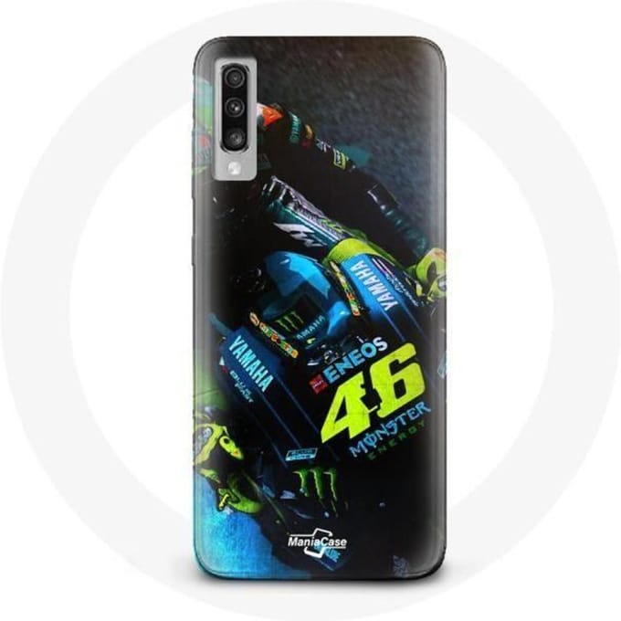 Case voor Samsung Galaxy A50 Valentino Rossi Moto GP-coureur