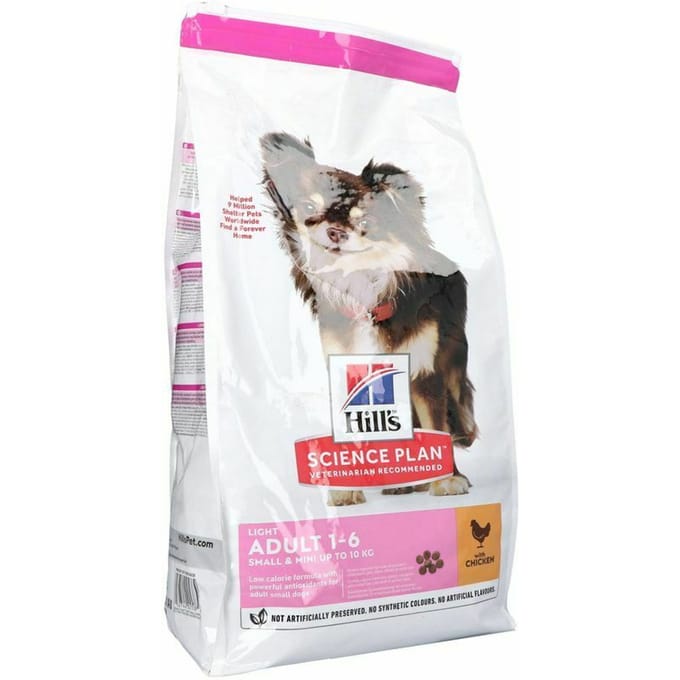 Science Plan Canine Adult Light S&mini Chick. 6kg