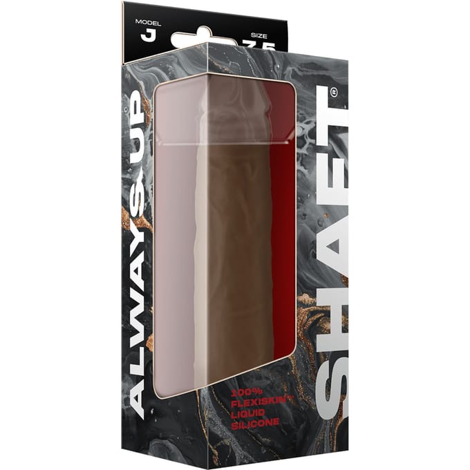 Shaft Model J 7.5 inch Liquid siliconen dildo Oak - Bruin - 19.5 cm