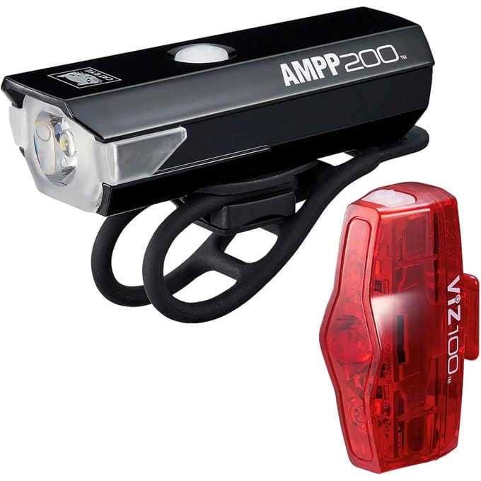 Fietslamp Cateye AMPP200 & VIZ100