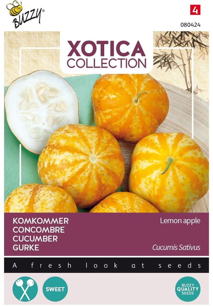 Buzzy Zaden - Komkommer Lemon Apple - Xotico Collection