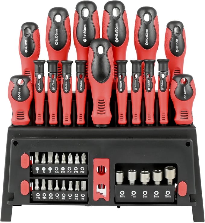Benson Schroevendraaier en bit set 39 stuks