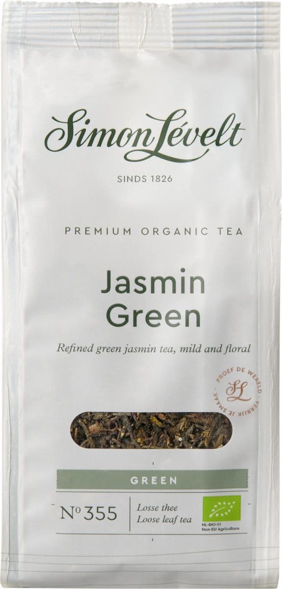 Simon Lévelt | Jasmin Green Premium Organic Tea - 90g losse thee