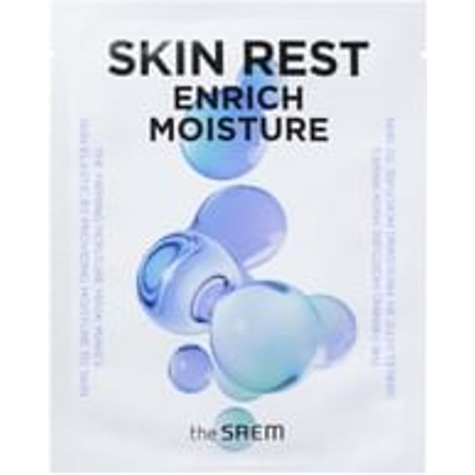 The Saem - Skin Rest Mask Sheet Set - 2 Types Enrich Moisture