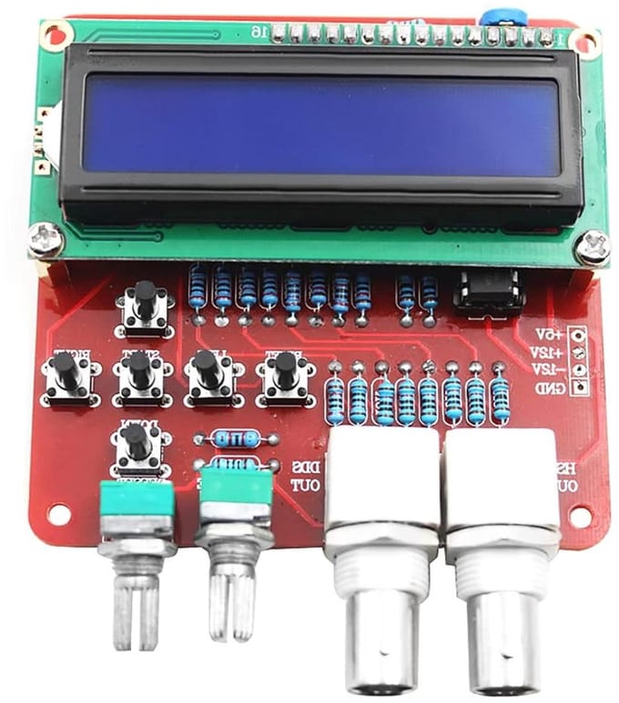Signaal Generator Module - Functie Generator - Elektronisch Experimenteren - Brede Frequentiebereik - 65535HZ - Rood