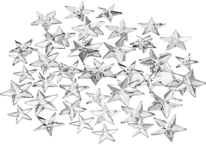 Creativ Company - Rhinestones Silver Various 360pcs.