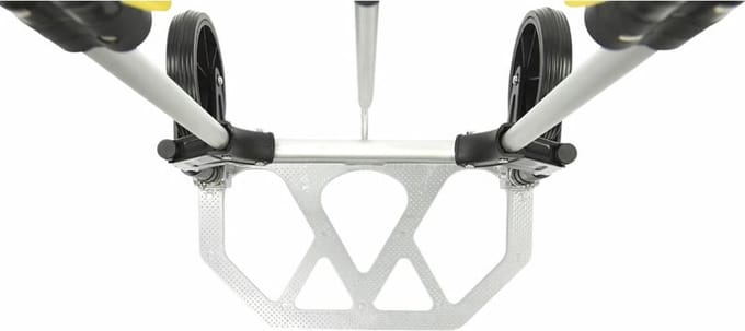 ProPlus Inklapbare transporttrolley - aluminium - maximale belasting 70 kg