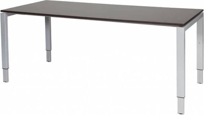 Verstelbaar Bureau - Domino 180x80 logan - alu frame