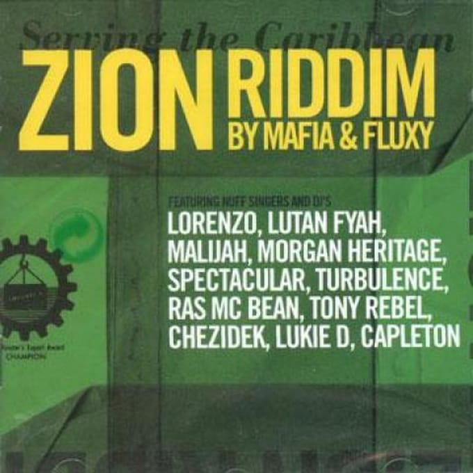 CD DIVERSEN - Zion Riddim HBECD20651 Irie Ites EU/He 2005 Frankrijk Reggae, Ska & Dub