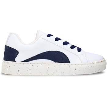 NAE Vegan Shoes Berlin - Sneakers Schoenen Wit-Blauw , Maat: EU 36