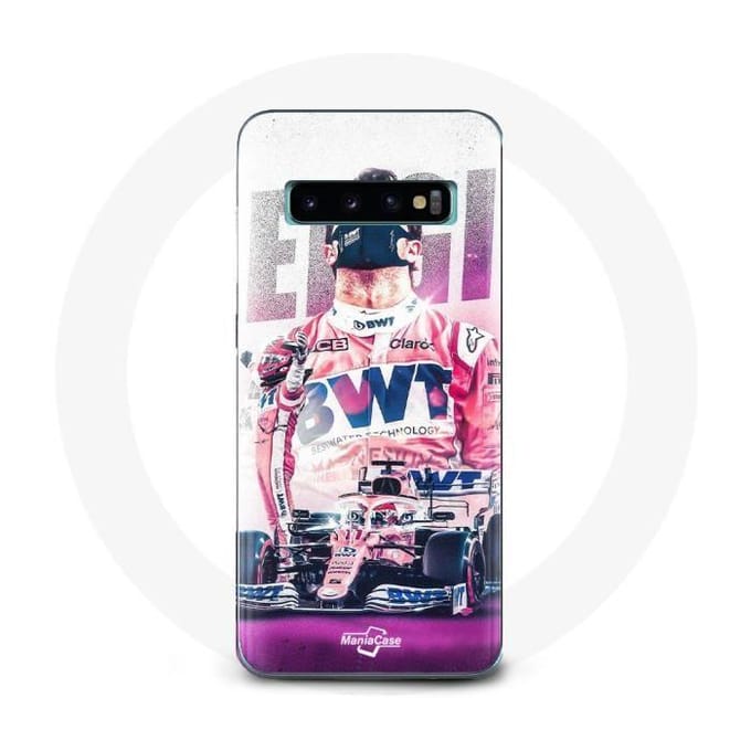 Coque pour Samsung Galaxy S10 plus Formule 1 Sergio Pérez Pilote automobile de F1