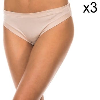 Pack-3 Slip met mid taille en binnenvoering 1031184 dames