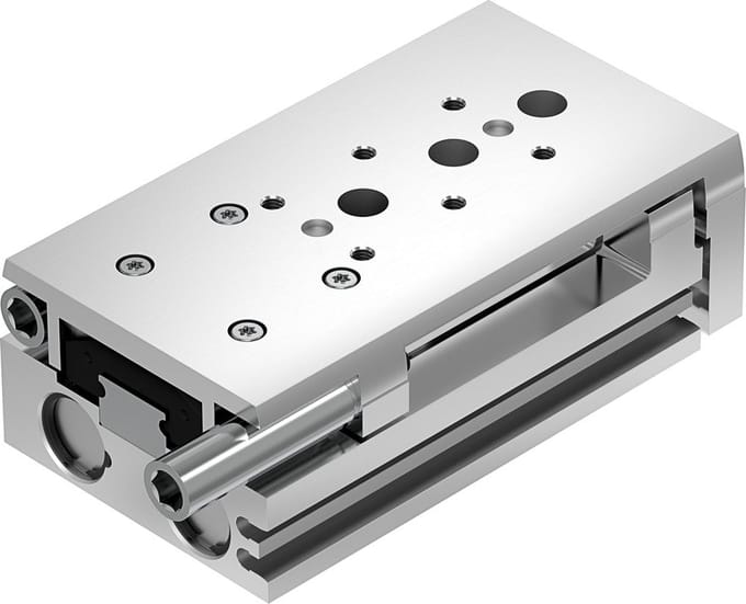 Festo Minislede 12mm Boring 80mm Slag Dubbelwerkend - 8085128 - P2E9E