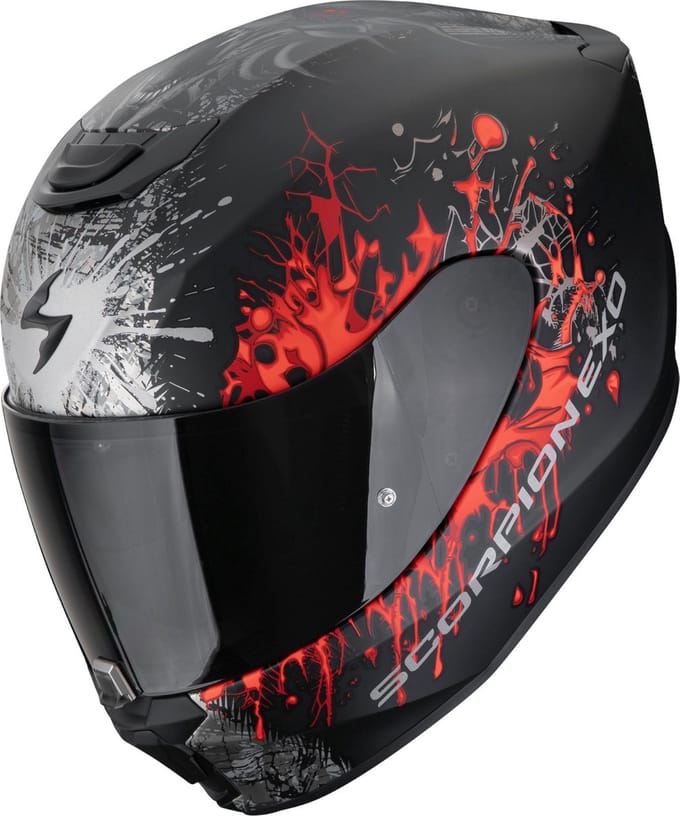 Volle motorhelm Scorpion EXO-391 Wolf