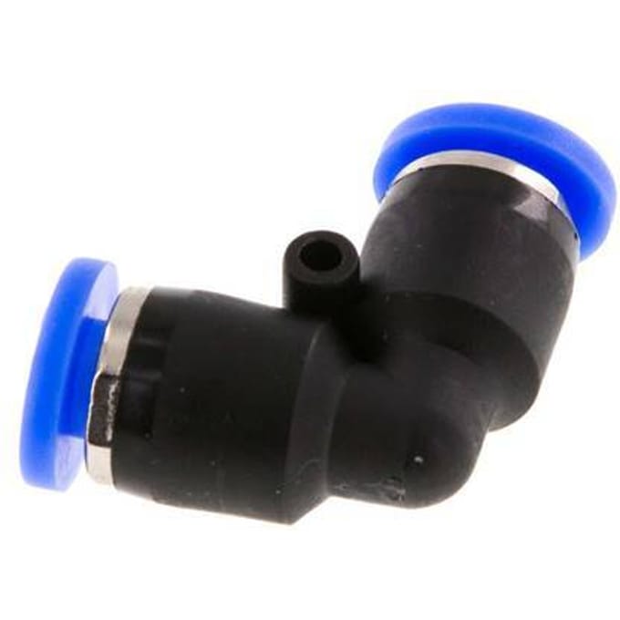 3/16'' 90 graden L-verbinding PBT Insteekfitting NBR [2 Stuks]