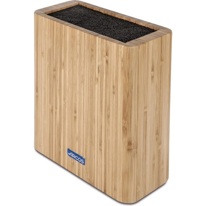 Bloc universel - ARCOS - Bambou - Lames de 20 cm - Design contemporain - Antidérapant