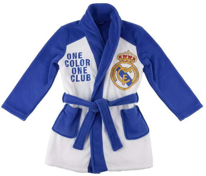Real Madrid One Color kinderbadjas 6 jaar / 116 cm