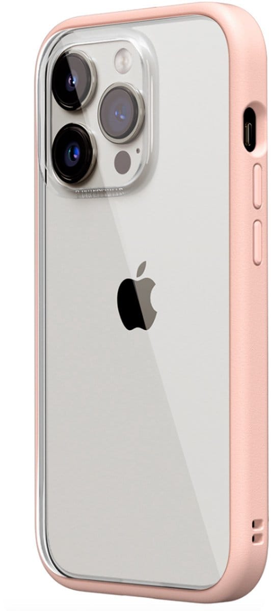 Rhinoshield, Hoesje geschikt voor iPhone 14 Pro - Modulair MOD NX(TM), Roze