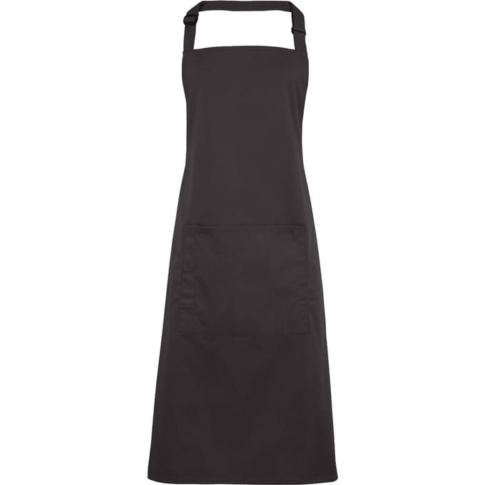 Premier Dames/Dames Kleuren Bipschort Met Zak / Werkkleding (Houtskool)