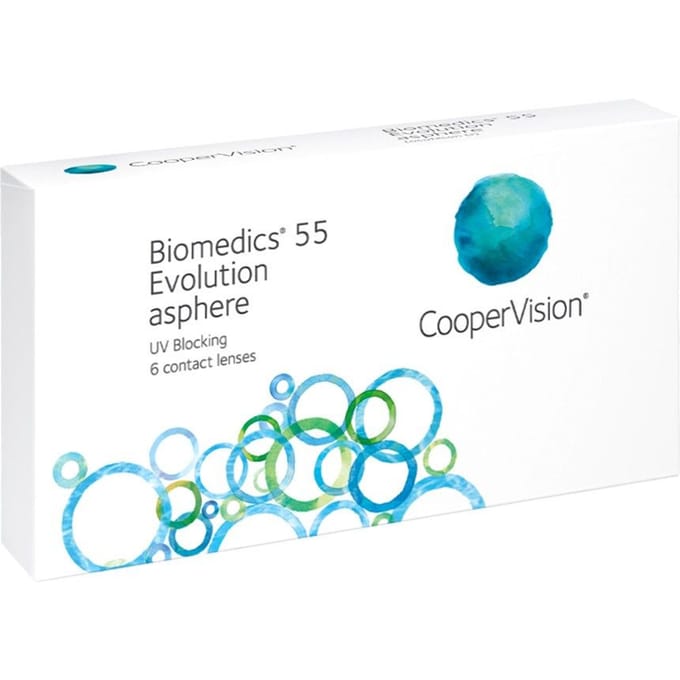 Biomedics 55 Evolution (6 lenzen)