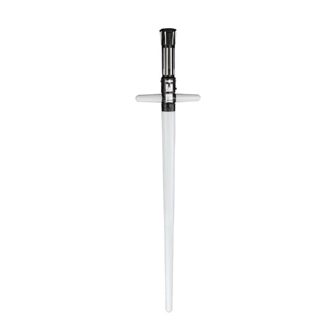 Zevenkleurige intrekbare FX-lichtzwaard, Crucifix 2 in 1 lichtzwaard Stage Performance Flash Stick wit