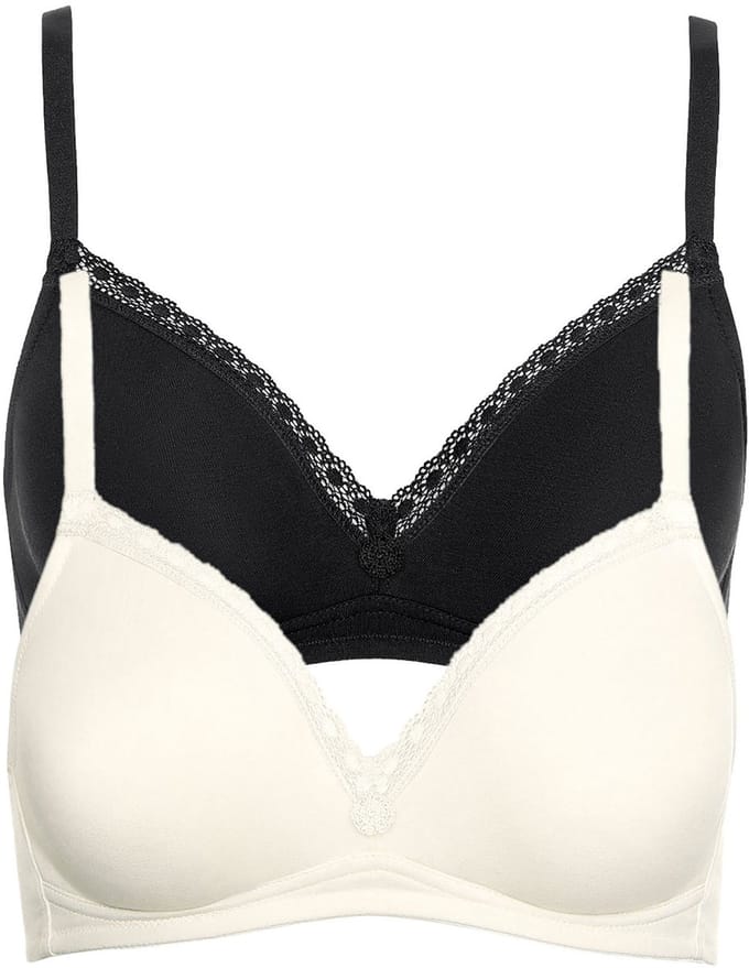 2-pack Zachte BH Ines