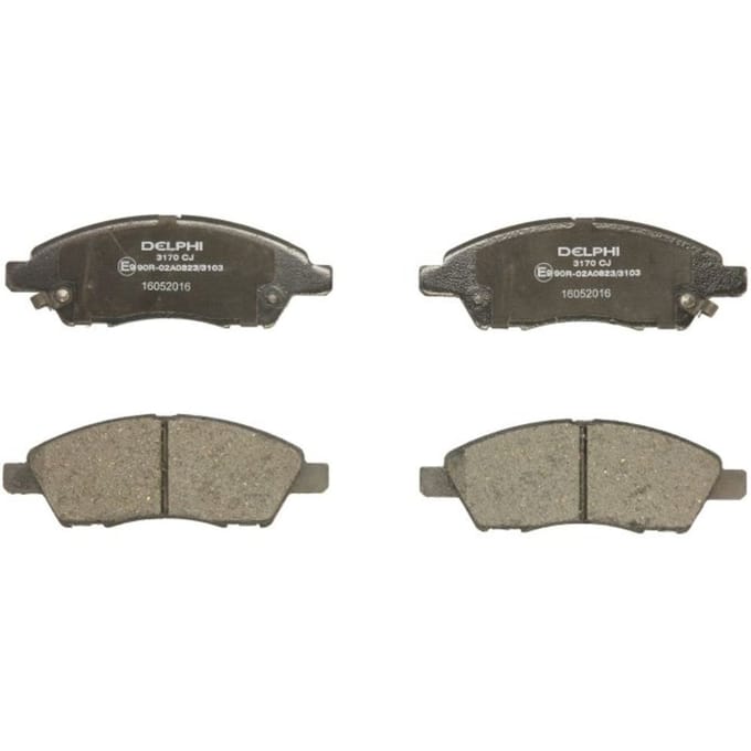 Remblokset DELPHI LP3170, voor