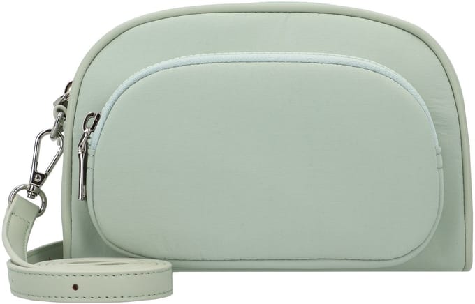 SEIDENFELT MANUFAKTUR Schoudertas Laanila Crossbag Nylon Sage Mintgroen