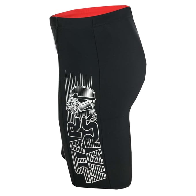Boy's Speedo Infant Star Wars Jammer Swim Short in Black-White