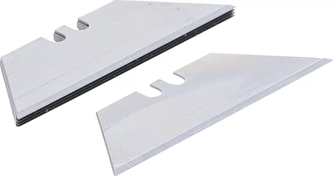 BGS Trapeziummesjes - 0,6 x 19 mm - 5 delig