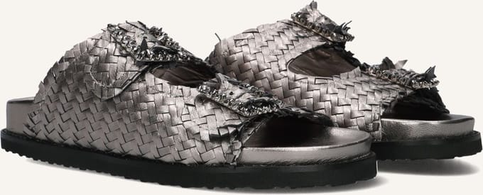 Inuovo 395010 Slippers - Dames - Zilver - Maat 40