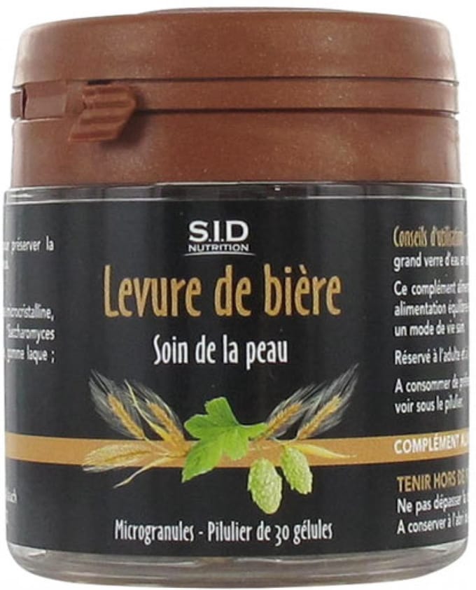 S.I.D Nutrition Huidverzorging Biergist 30 Capsules