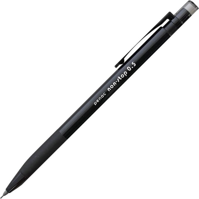 Penac Non-Stop - Vulpotlood - 0.5mm - Zwart