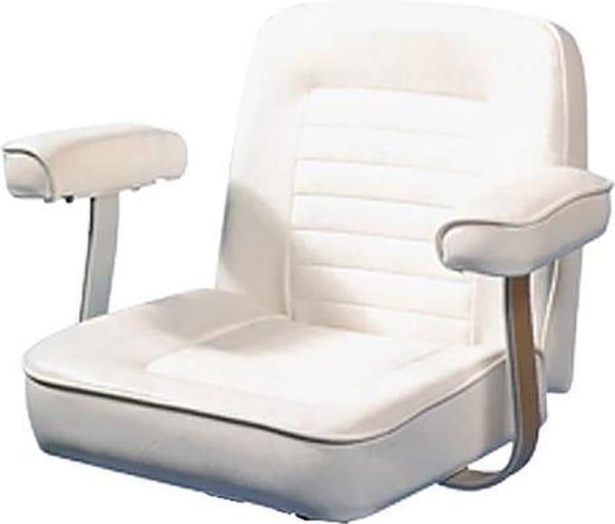 Allpa ROYAL witte Stuurstoel