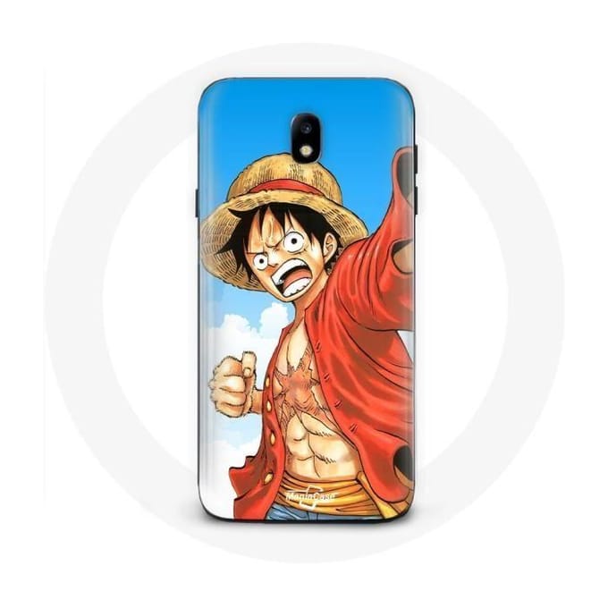 Coque pour Samsung Galaxy J7 2017 Manga One piece Luffy Anime