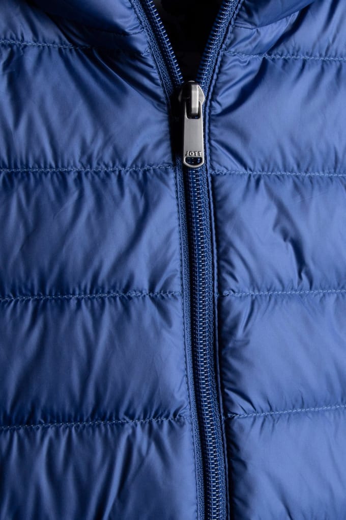 JOTT Nico Down Jacket Dark Denim Taglia: S | Giacche leggere Outlet | Uomo | Blu